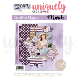 Uniquely Creative - Ultraviolet Delight - Inspiration Magazine (Book Only)