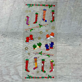 Upikit - Card Making Stickers - Christmas Stockings