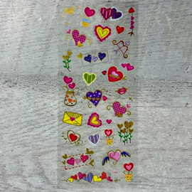 Upikit - Card Making Stickers - Cupid Heart