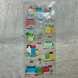 Upikit - Card Making Stickers - Houses