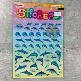 Upikit - Sticker Sheet - Dolphin
