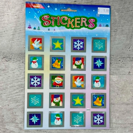 Upikit - Sticker Sheet - Christmas Squares