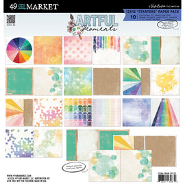 **Pre-Order** 49 and Market - Artful Moments - 12x12 Starters Collection Pack (10 Sheets) (ETA Beg April 26)