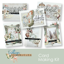 Uniquely Creative - Vintage Chronicles - Card Making Kit