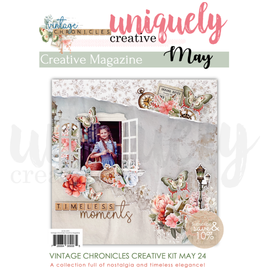 Uniquely Creative - Vintage Chronicles - Inspiration Magazine (Book Only)