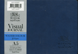 Winsor & Newton - Watercolour Visual Journal - Soft Cover - 300 gsm - A5 (20 Sheets)