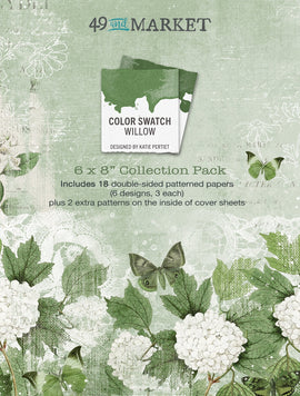 49 and Market - Color Swatch Willow - 6x8 Mini Collection Pack (18 Sheets)