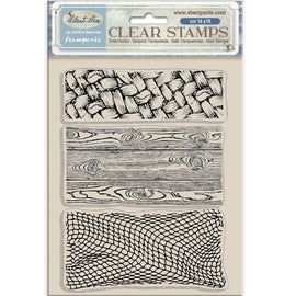 Stamperia - Silent Sea - Acrylic Stamp 14x18cm