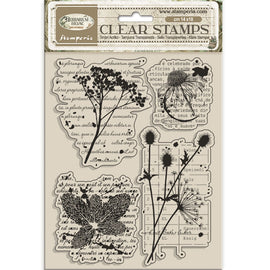 Stamperia - Herbarium Silvae - Acrylic Stamp 14x18cm "Botanic"