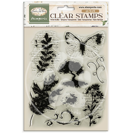 Stamperia - Flowers and Poems  - Acrylic Stamp 14x18cm