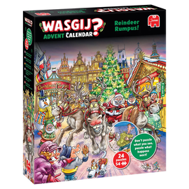 Wasgij - Advent Calendar 2025 - Reindeer Rumpus!