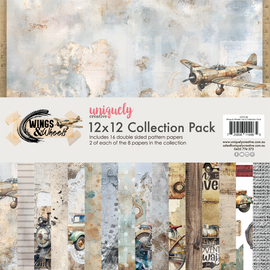 Uniquely Creative - Wings & Wheels - 12x12 Collection Pack