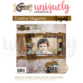 Uniquely Creative - Wings & Wheels - Inspiration Magazine (Book Only)