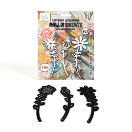 AALL & Create - Dies #52 - Floral Fantasy (3 dies)