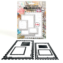 AALL & Create - Dies #87 - Quirky Post (8 dies)