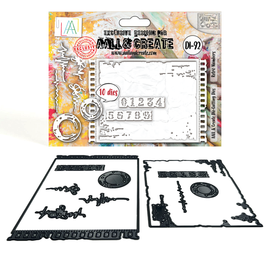 AALL & Create - Dies #92 - Retro Numbers (10 Dies)