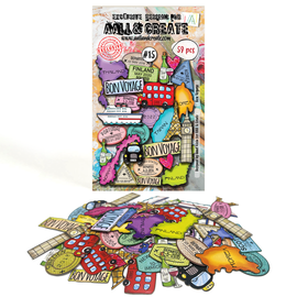 AALL & Create - Ephemera #15 - Bon Voyage (59pcs)
