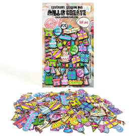 AALL & Create - Ephemera #20 - Palooza Confetti (160pcs)