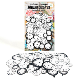 AALL & Create - Ephemera #26 - Tick Tock (60pcs)