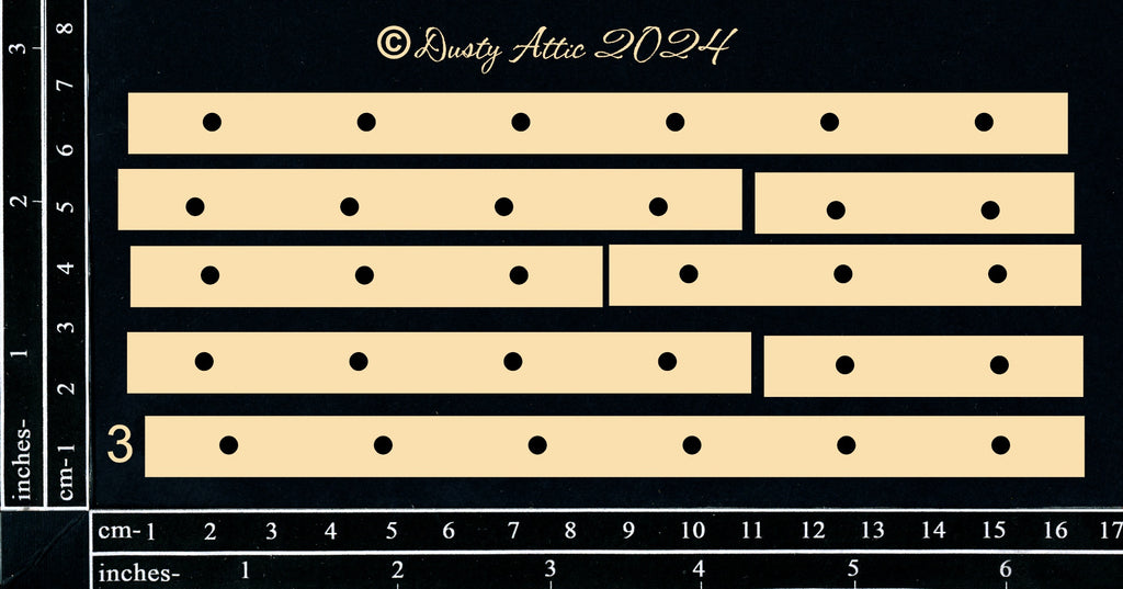 Dusty Attic - Border Bits #3 Rivets – Embellish It