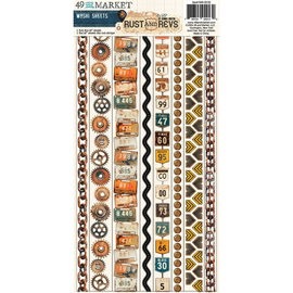 49 and Market - Rust and Revs - Washi Sheets
