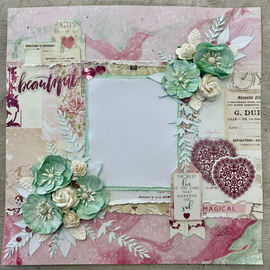 Magical Love Layout Kit by Sharon Gutsell