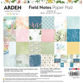 Arden Creative Studio - Field Notes - 12x12 Paper Pad