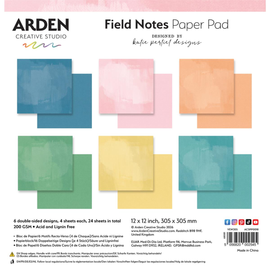 Arden Creative Studio - Field Notes - 12x12 Paper Pad - Solids