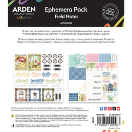 Arden Creative Studio - Field Notes - Ephemera Pack (78pcs)
