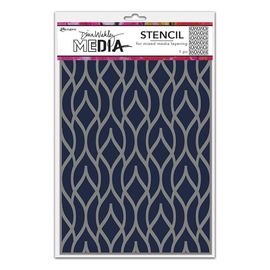 Ranger - Dina Wakley Media - Stencil - Pointy Fence (9x6in)