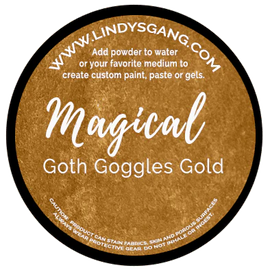 Lindy's Stamp Gang - Magical Jar - Goth Goggles Gold