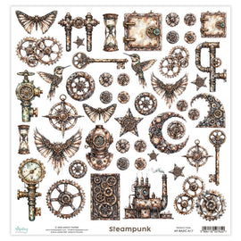 Mintay - 12x12 Basic Elements (Cut Aparts) - Steampunk