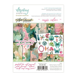 Mintay - Art Journal Essentials - 6x8 Paper Pad "Magic Colors"