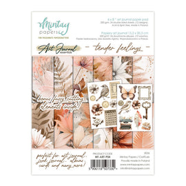 Mintay - Art Journal Essentials - 6x8 Paper Pad "Tender Feelings"