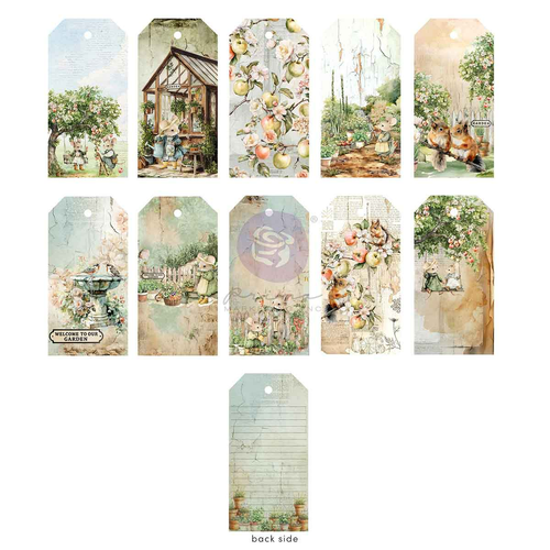 **Pre-Order** Prima Marketing - Homegrown - 3x6 Tag Pad (40 Sheets) (ETA End June 26)