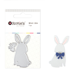Rosie's Studio - Mini Die - Bunny with Bow