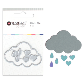 Rosie's Studio - Mini Die - Cloud & Hearts
