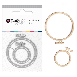 Rosie's Studio - Mini Die - Embroidery Hoop