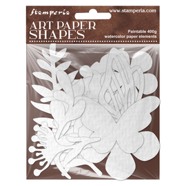 Stamperia - All Around - Art Paper Shapes (Watercolour Paper Elements)