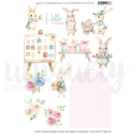 Uniquely Creative - Sweet Easter - A4 Cut-A-Part Sheet