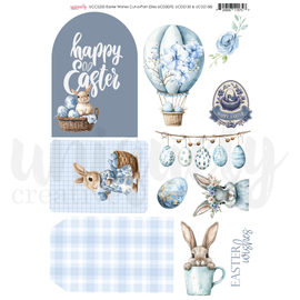 Uniquely Creative - Easter Wishes - A4 Cut-A-Part Sheet