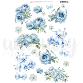 Uniquely Creative - Blooming Easter - A4 Cut-A-Part Sheet