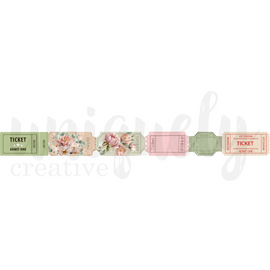 Uniquely Creative - Tea & Tranquility - Vintage Tickets Washi 30mm