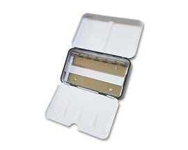Mungyo - Empty Watercolour Palette Tin (12 Half/6 Full)