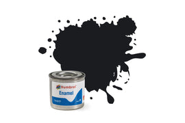 Humbrol - 14ml Enamel Paint - Gloss Black (#21)