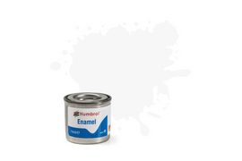 Humbrol - 14ml Enamel Paint - Gloss White (#22)
