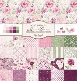 Maja Design - Mum's Garden - 12x12 Collection Pack (18 Sheets)