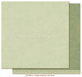 Maja Design - Monochromes - Shades Of Spring - 12x12 Paper "Bud Green"