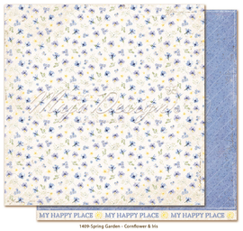 Maja Design - Spring Garden - 12x12 Paper "Cornflower & Iris"