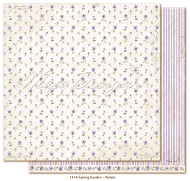 Maja Design - Spring Garden - 12x12 Paper "Violets"